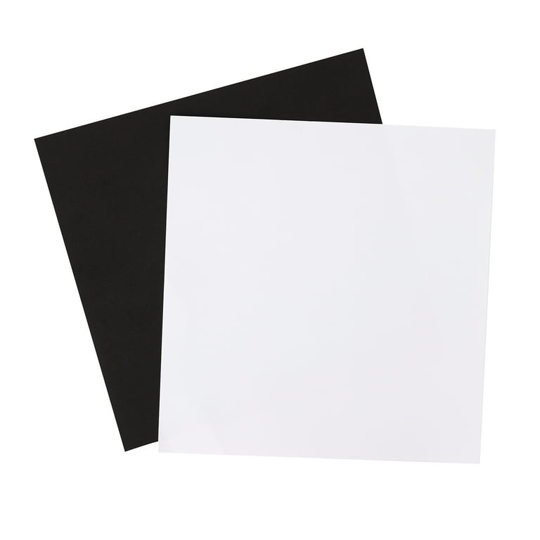 Colorbok Black & White Craft Paper, 6x6, 67 lb./100 gsm, 100 Sheets