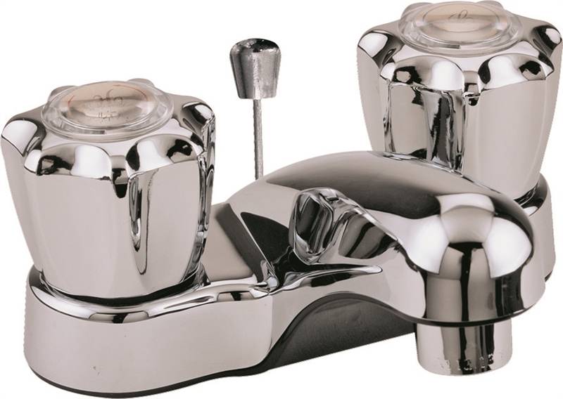 Toolbasix Lav Faucet 2Hndl Popup Chrome PF4201RC