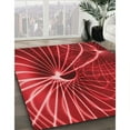 thumbnail image 2 of Ahgly Company Indoor Rectangle Patterned Love Red Area Rugs, 2' x 3', 2 of 6