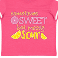 thumbnail image 4 of Inktastic Sometimes Sweet, but Mostly Sour Pink and Yellow Lemons Boys or Girls Toddler T-Shirt, 4 of 5