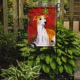 thumbnail image 2 of Carolines Treasures LH9328GF 11 x 15 Po. Drapeau de Noël Whippet Flocons de Neige Rouges et Verts - Taille Jardin, 2 of 3