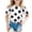 te1-White, variant on SGMVNU Girls T Shirts Short Sleeve Tops Trendy Casual Crew Neck Loose Fit Printed Cotton Shirts Kids Summer Outfits for Age 9-10 Years, Yellow-4