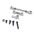thumbnail image 1 of Vogacara RC Cars 1/28 Servo Arm Metal mejorado varillas de enlace de dirección ensamblado Kit de enlace de repuesto para WLtoys K969 K979 K989 K999 Kits de construcción modelo Plata Vogacara FN010112-04, 1 of 6