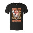 thumbnail image 2 of Wild Bobby, Kansas City 2020 World Champions KC Fantasy Football Fans ,Sports, Men Premium Tri Blend Tee, Vintage Black, X-Large, 2 of 4