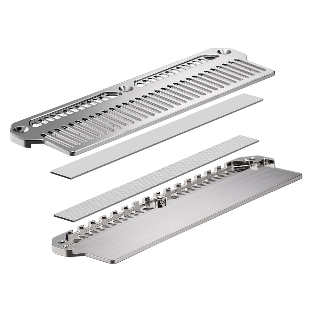 2X DDR4 DDR5 RAM Memory Cooling Vest Aluminum Radiator with 9W Silicone Grease Heat Conductor,Silver