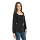 thumbnail image 2 of Blusa con botones metalicos Roman Fashion /Juvenil, 1912 (Negro) negro M, 2 of 5