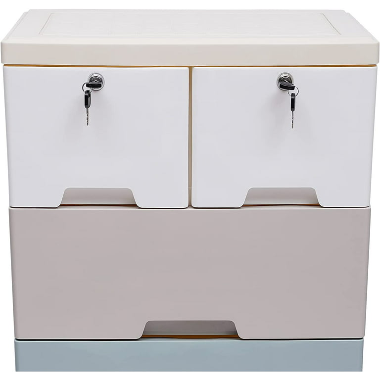 Cutycaty Storage Cabinet with 6 Drawers, Plastic Drawers Dresser, Tall  Dresser, Closet Drawers with Wheel for Clothing Bedroom Nursery Playing  Room (Beige) - Yahoo Shopping