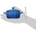 thumbnail image 3 of Le Creuset 8 oz. Mini Round Stoneware Cocotte in Marseille, 3 of 3