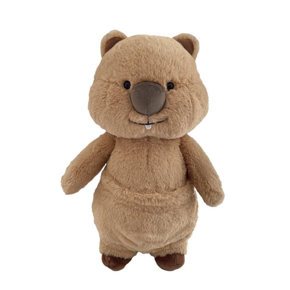 COOLHOOD Australian Quokkas Plush Toy Soft Stuffed Animals For Adult with Realistic Detail Throw Pillow Chil Birthday