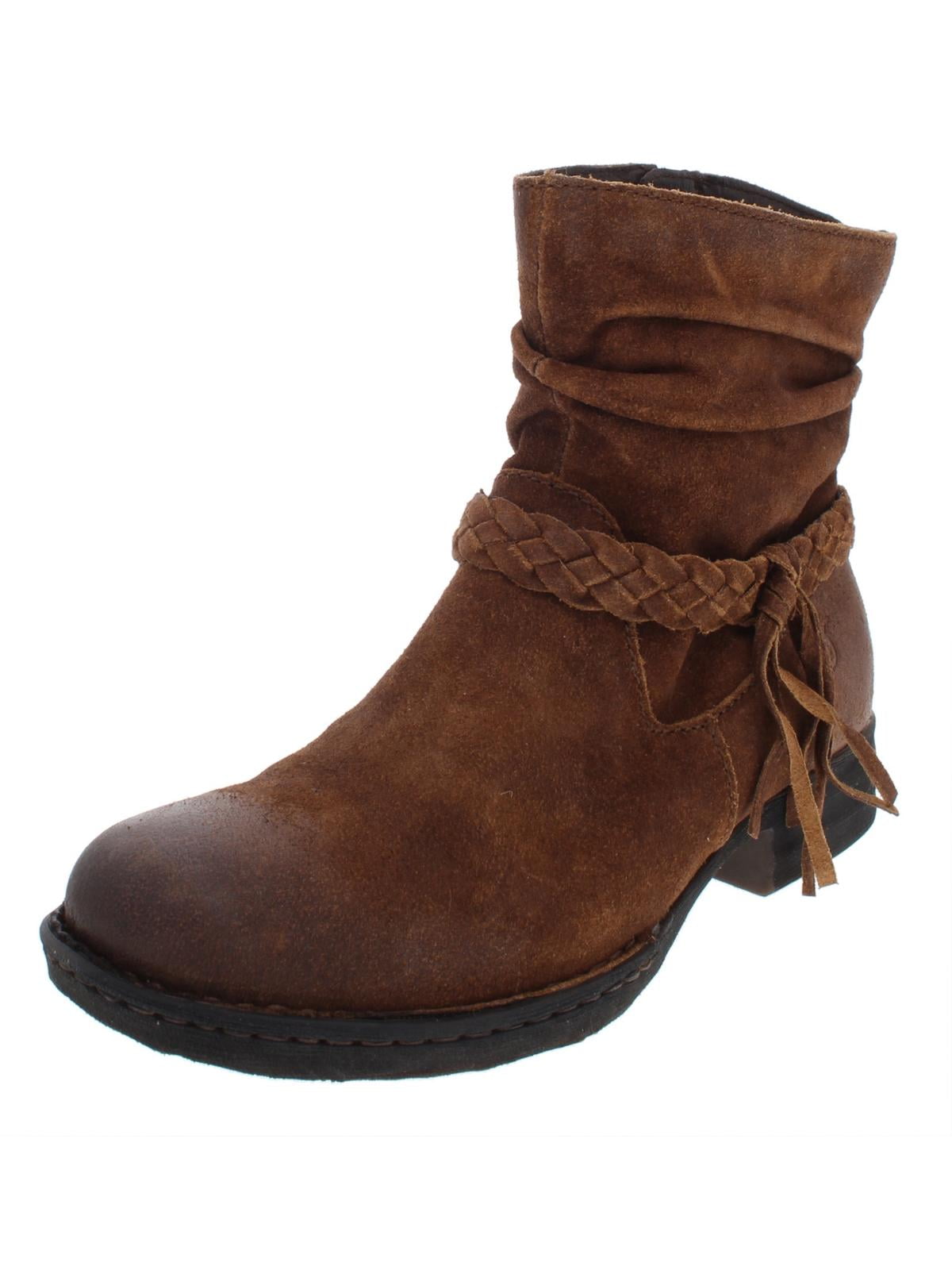 born suede driving mocs