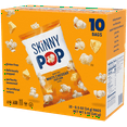thumbnail image 3 of SkinnyPop Gluten-Free White Cheddar Popcorn, 0.5 oz Snack-Size Bags, 10 Count, 3 of 9