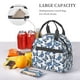 thumbnail image 5 of Disketp Beautiful Butterflies Lonchera Térmica para Mujer y Hombre, Bolsa de Almuerzo Reutilizable e Impermeable para Trabajo, Viajes y Picnic, 5 of 7