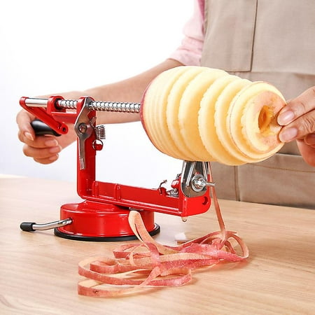 Apple Peeler - Potato And Vegetable Peelers For Kitchen, Fruit Peeling  Machine, Stainless Steel Corer Cutter Slicer Spiral Peel Tool - Easy To Use  (re