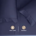 thumbnail image 5 of Martex 2-Pack Standard Pillowcases | 100% Supima Cotton 700TC Sateen | Blue Indigo, 5 of 5