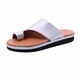 thumbnail image 2 of Pantuflas planas de mujer de talla grande de una línea de ocio de estilo británico diario de verano Wmkox8yii hj789, 2 of 8