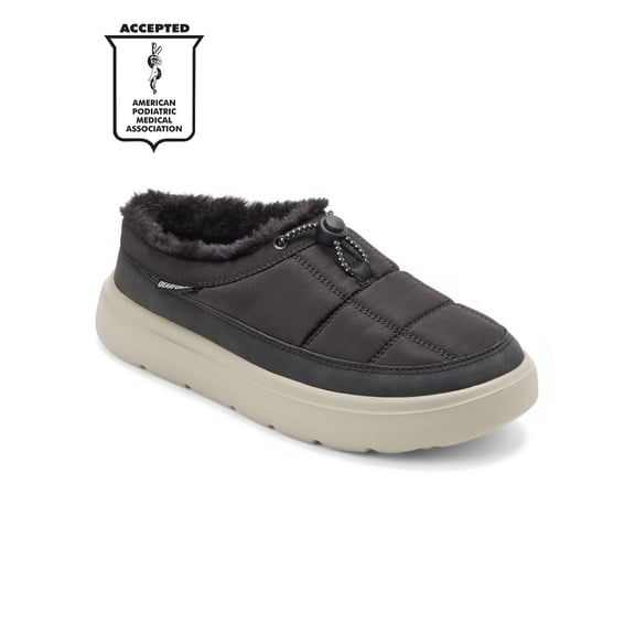 Dearfoams Cozy Comfort Women's Easymellow Bungee Strap Slip On Clog Shoe
