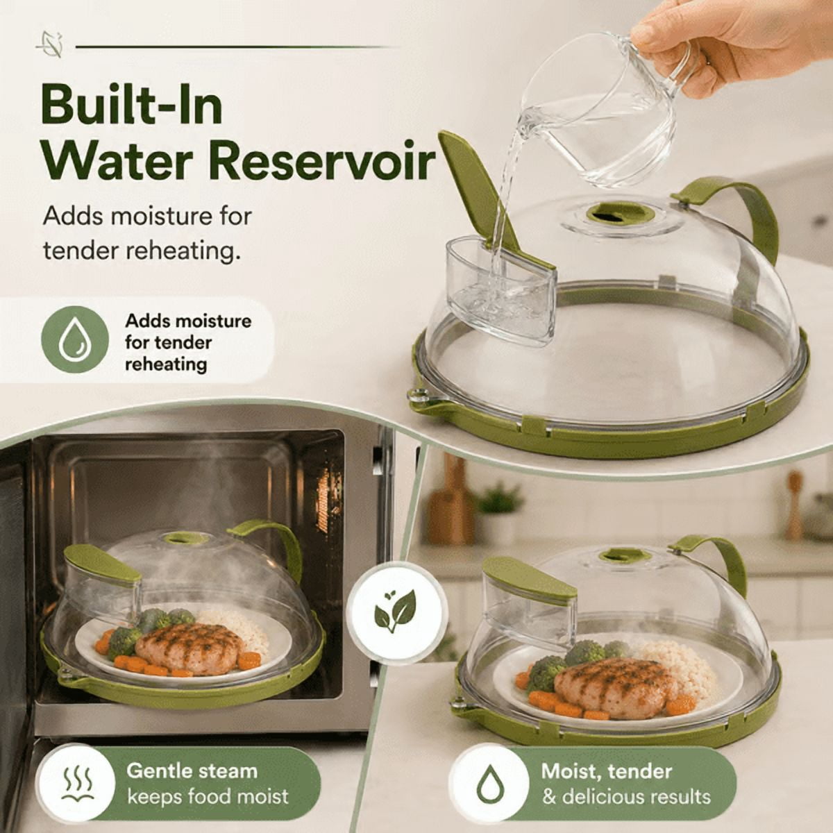 2-in-1 Fresh Keeper Colander Storage Container – Airtight Produce Keeper with Strainer Lid, Fruit and Vegetable Washer & Fridge Organizer, BPA Free 2pack