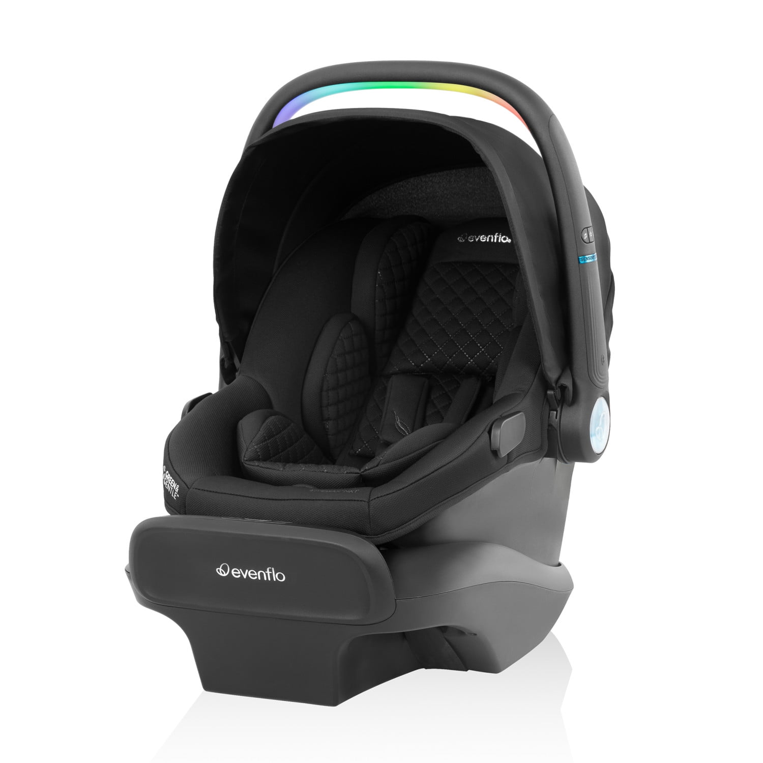 Evenflo LiteMax NXT™ Infant Car Seat with SensorySoothe (Jasper Black)