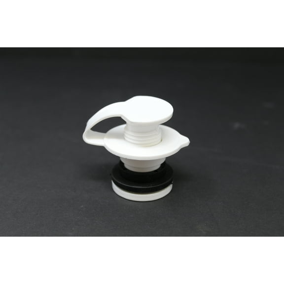 JSP Manufacturing Aftermarket 1.5" Shaft Cooler Drain Plug Assembly for Coleman Xtreme Coolers White
