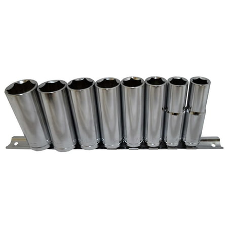 

9 Piece 1/2 Deep Socket Set (Hawk: TP-18118)