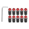 thumbnail image 2 of Windshield Screw Kit, Compact Fairing Screen   For Motorcycle Red,Black,Golden, 2 of 8