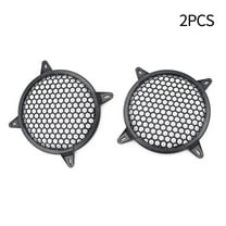 2pcs 12 inches Speaker Grill ABS Mesh Audio Subwoofer Guard Protector Cover