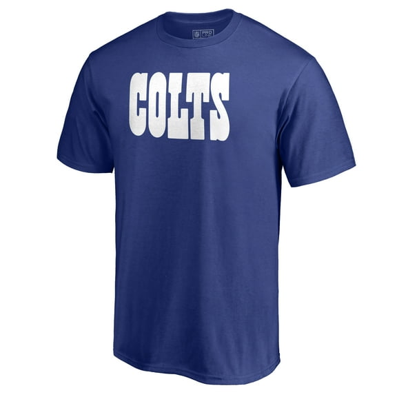 Men's Royal Indianapolis Colts Wordmark T-Shirt