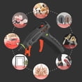 thumbnail image 2 of NEXAVKPR Rechargeable 2400mAh Cordless Hot Glues Guns Rapid Heating for Arts and Crafts, 2 of 9
