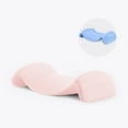 thumbnail image 2 of Lumbar Support Pillow Memory Foam Back Comfortable Sleep Pillow for Bed Rest and Relaxation, 2 of 7