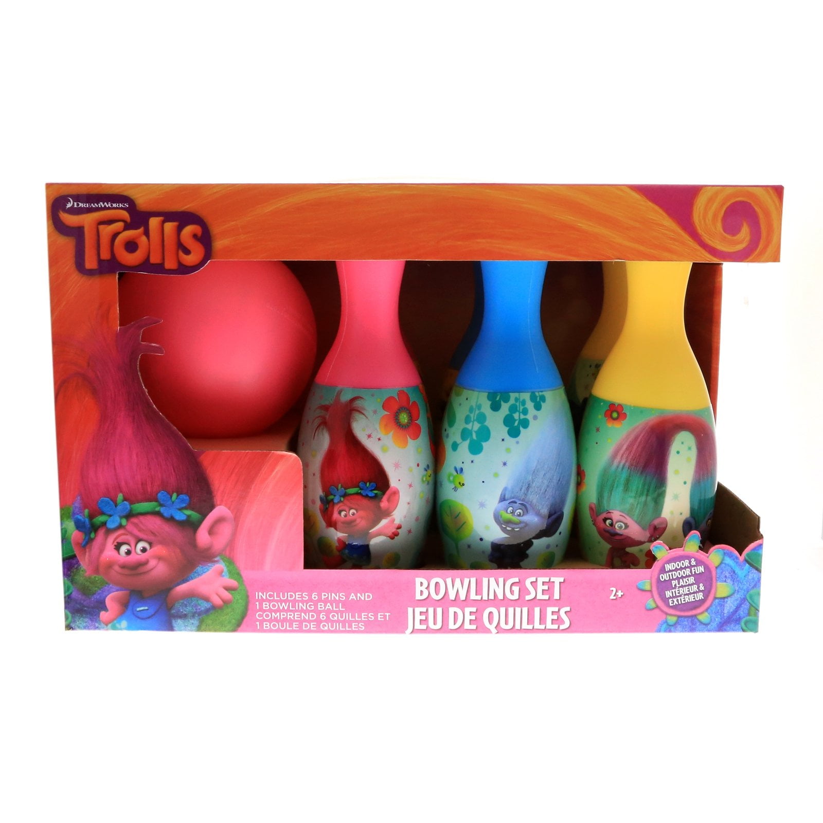 trolls bowling set