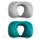 thumbnail image 4 of Billuyoard Coche viaje aire vuelo inflable en forma de U almohada oficina siesta almuerzo descanso cuello 360 grados soporte cómodo cojín Juegos de cama Verde oscuro flocado Billuyoard HA009720-02, 4 of 6
