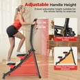 thumbnail image 3 of Winfita Stair Stepper for Home Gym Exercise, Vertical Climber Machine for Full-Body Workout, Compact Folding Stairmaster with Extended Step Range, 3-Level Adjustable Handlebar & Pedals, Device Holder, 3 of 10