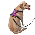 thumbnail image 2 of Vsdgher Magic Mushrooms Pattern Dog Harness,No Pull Pet Harness with Soft Padded Handle,Adjustable Reflective Vest with 2 Buckles,4 Slide Buckles,S-XL X-Large, 2 of 5