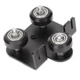 thumbnail image 1 of 3D Printer Extruder Back Support Plate For Ender/3 For Ender 3s, Replacement V Slot Aluminum Extrusion Frame With 3 Pulley Extruder Backplate For ENDER3 V2 3D Printer, 1 of 8