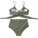 thumbnail image 5 of Conjunto de bikini para mujer Push Up Crossover Verde S, 5 of 6