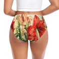 thumbnail image 3 of Womens Underwear - Vibrant Amaryllis Flowers No Show Seamless Underwear for Women, Soft Stretch Womens Panties, Hipster Ladies Panties Bikini Underwear Briefs, 3 of 6