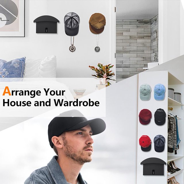 Soporte Para gorra de béisbol Hugtrwg organizador de tapa Snapback ganchos Para colgar collares y auriculares Para estrenar