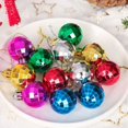 thumbnail image 5 of 12-120PCS Mini Christmas Balls Set Xmas Tree Hanging Ball Pendants Colorful Ball Christmas New Year Party Ornaments Home Decor, 5 of 5