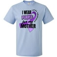 thumbnail image 3 of Inktastic I Wear Purple for My Mother Lupus Awareness T-Shirt, 3 of 5