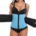 thumbnail image 3 of MISS MOLY Women Waist Trainer Corset For Weight Loss Neoprene Shaper With Zipper Belt, 3 of 4