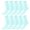 Light Blue, variant on zicth Stockings 5 Pairs Soild Color Socks Women Thigh High Boot Socks Soft Scrunch Socks