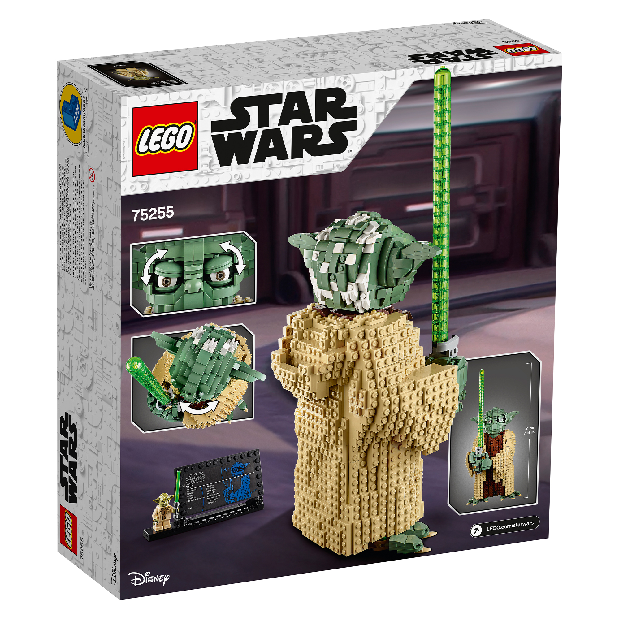 LEGO Star Wars: Attack of the Clones Yoda 75255 Building Toy Set (1,771 Pieces) - image 4 of 10