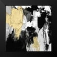thumbnail image 2 of Borges, Victoria 12x12 Black Modern Framed Museum Art Print Titled - Neutral Gold Collage IV, 2 of 5