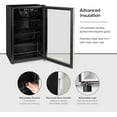 Honeywell Beverage Refrigerator and Cooler, 115 Can Mini Fridge with