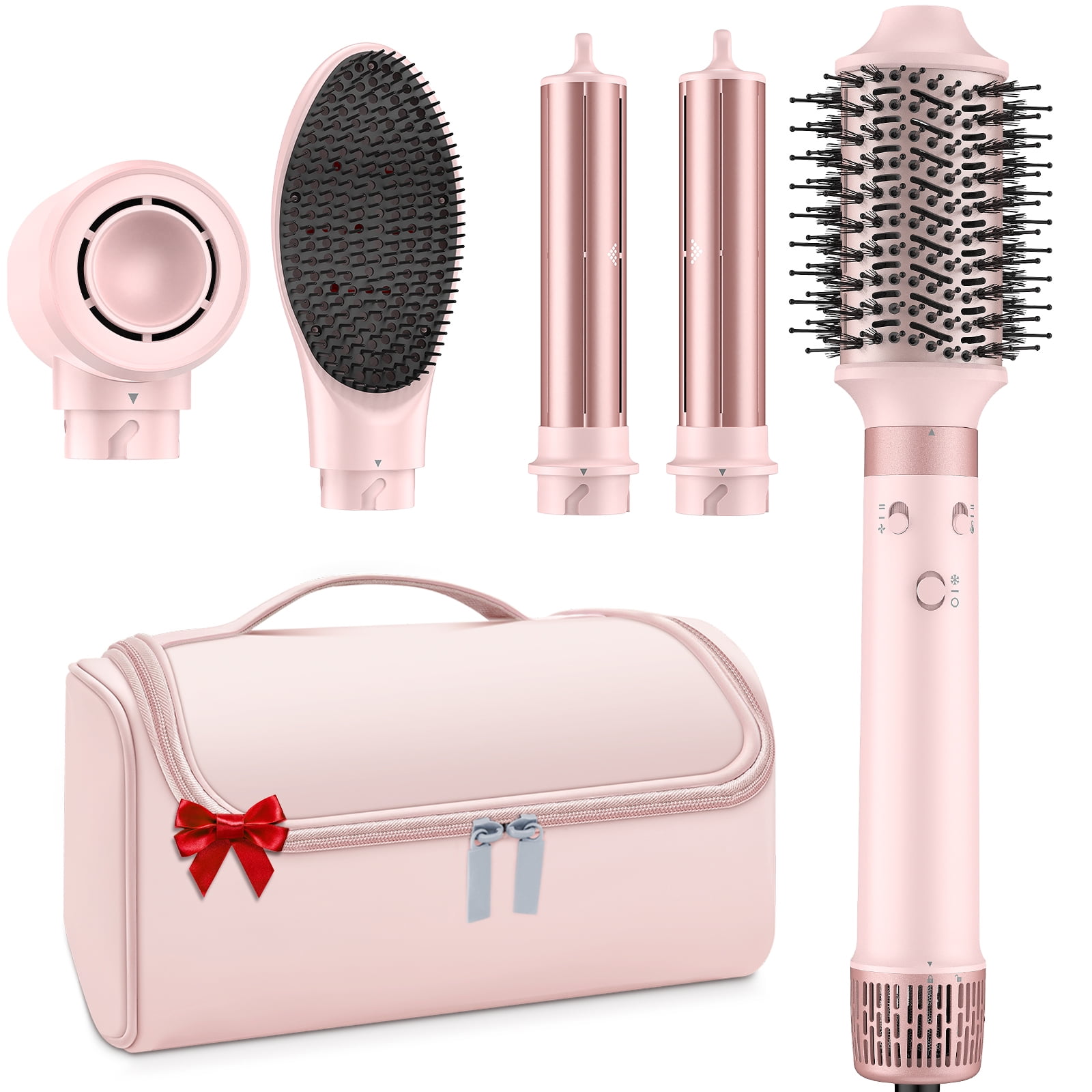 RACCOMB Dual Voltage Hair Styler 5-in-1 High-Speed Dryer Brush