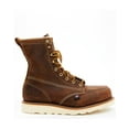 thumbnail image 2 of Thorogood Men's American Heritage 8" Made In The Usa Wedge Work Boot Brown 10 EE  US, 2 of 7
