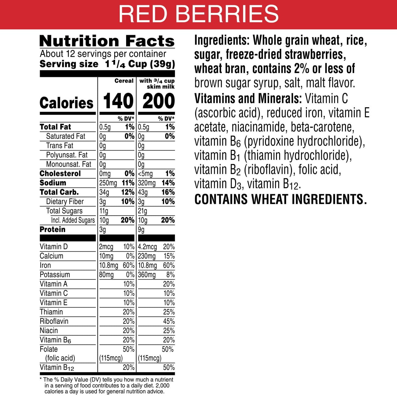 Special K Strawberry Cereal Nutrition Information Besto Blog
