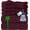 Burgundy, variant on Towel Set 600 GSM 8Pc - 2 Bath Towels 2 Hand Towels 4 Washcloths Utopia Towels - Grey