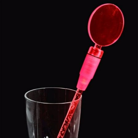 Waiters Tools Drink Sticks - Red Cocktail Party Light Up Swizzle Stick Drink Stirrer