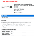 thumbnail image 2 of Center High Mount Stop Light Relay Connector - Compatible with 1994 GMC C1500, 2 of 2